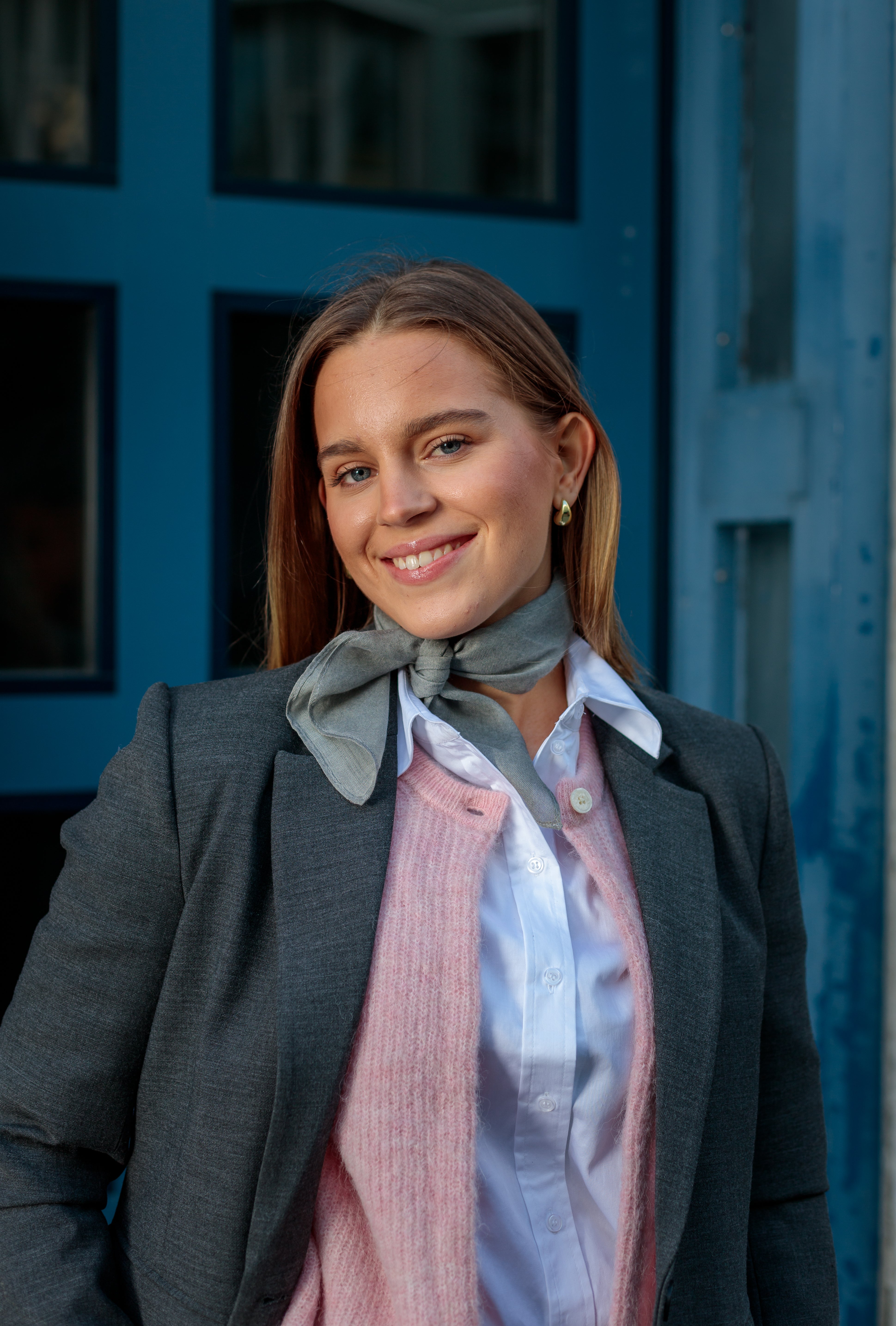 Sia Strikket Cardigan - Rosa/ Bleached Mauve